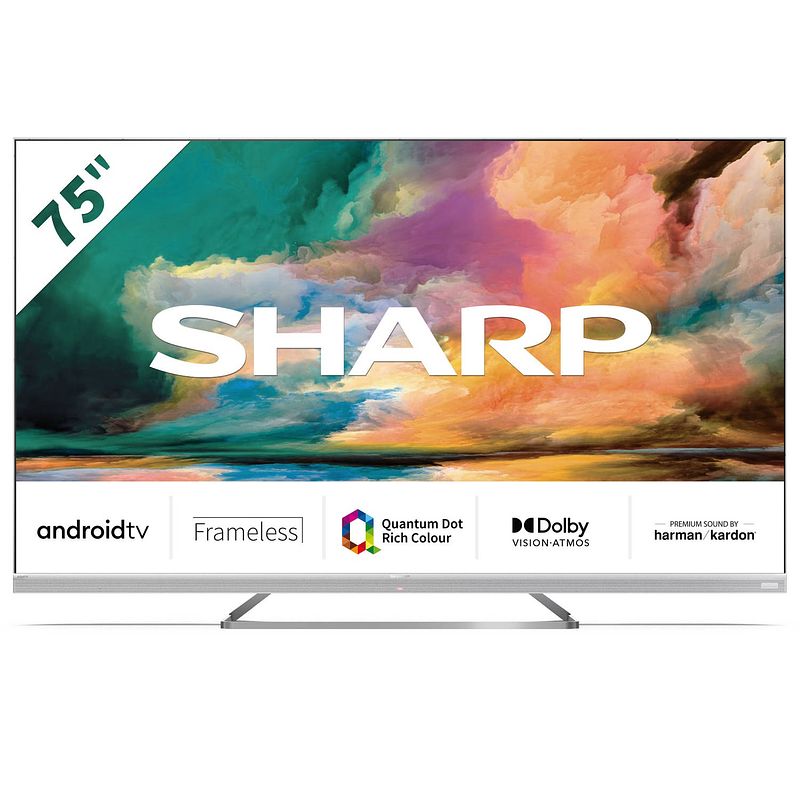 Foto van Sharp 75eq4ea - 75 inch uhd tv