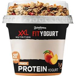 Foto van Zuivelhoeve fityogurt xxl nutrition peach protein yogurt 200 g bij jumbo