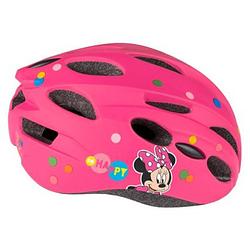 Foto van Disney fietshelm minnie junior polycarbonaat roze maat 52-56