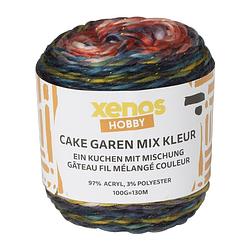 Foto van Cake garen mix - multikleur - 100 gram