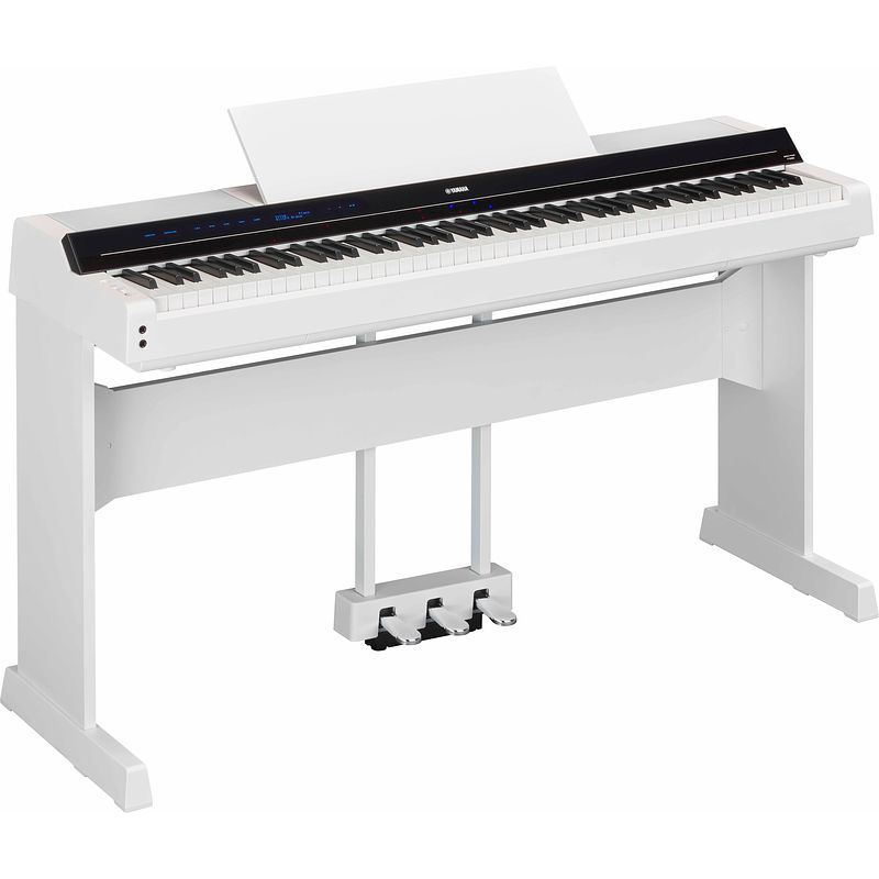 Foto van Yamaha p-s500wh digitale piano wit set