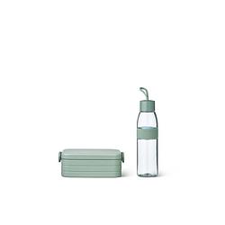 Foto van Mepal - giftset onderweg (lunchbox take a break + waterfles ellipse) - nordic sage