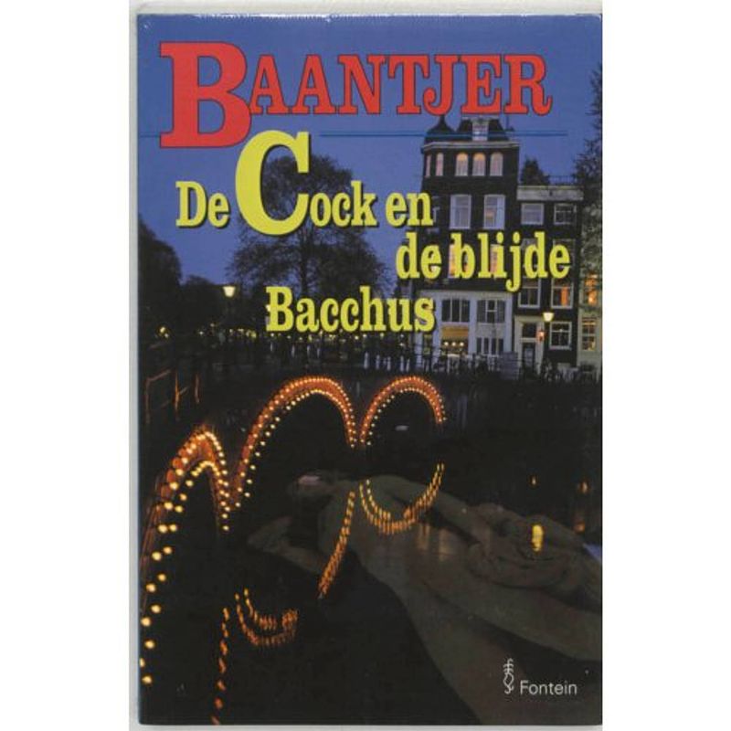 Foto van De cock en de blijde bacchus - baantjer