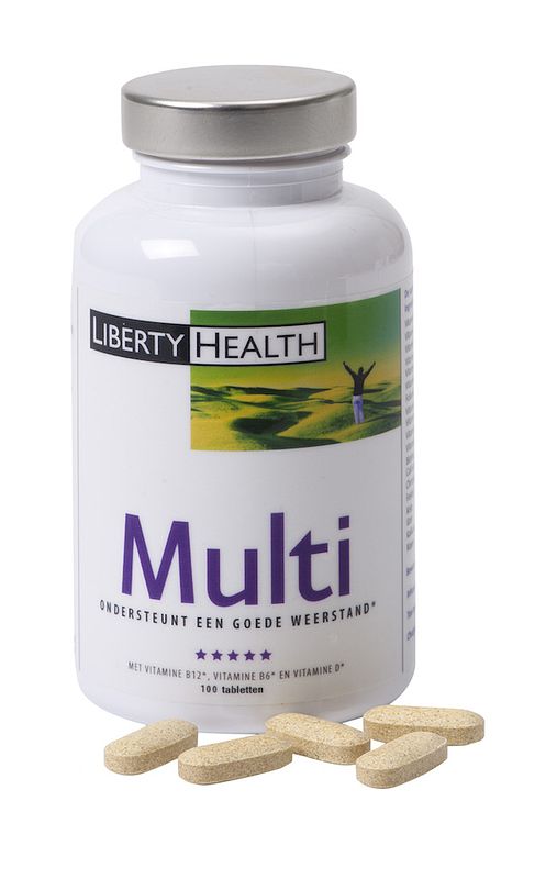 Foto van Liberty healthcare multi capsules 100st