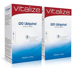 Foto van Vitalize q10 ubiquinol capsules voordeelverpakking
