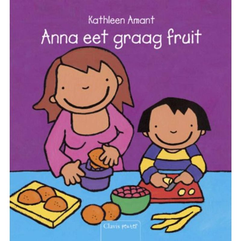 Foto van Anna eet graag fruit