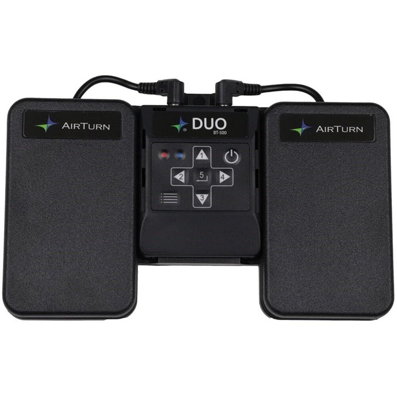 Foto van Airturn duo 500 bluetooth 2 pedal foot controller