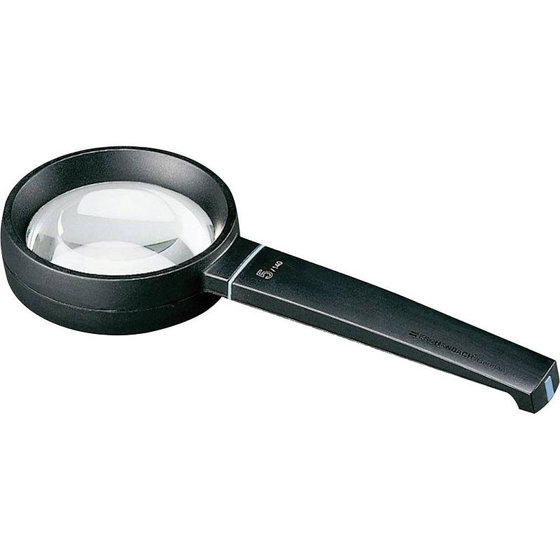 Foto van Eschenbach 265560 vergrootglas vergrotingsfactor: 5 x lensgrootte: (ø) 58 mm zwart