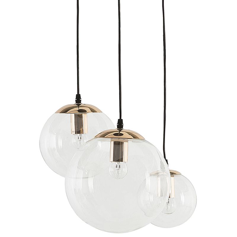 Foto van Beliani ladon - hanglamp-transparant-glas