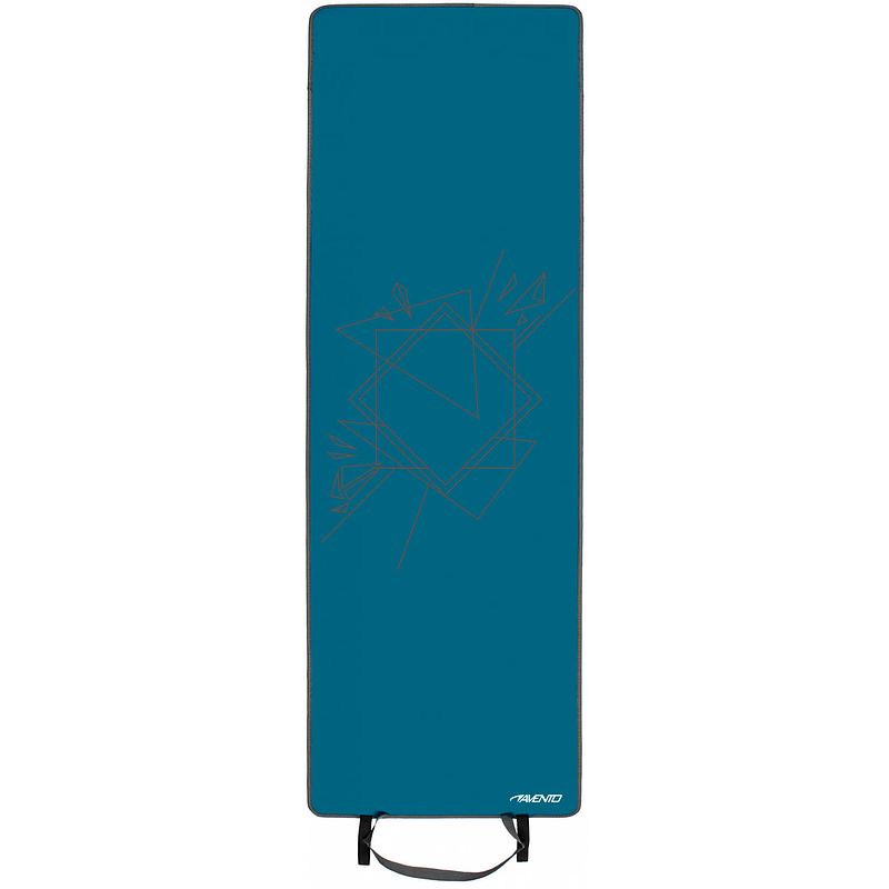 Foto van Avento fitnessmat 180 x 60 x 0,6 cm neopreen blauw