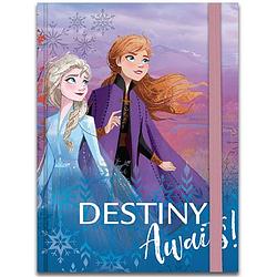 Foto van Disney notitieboek frozen ii meisjes 13,5 x 10 cm paars/blauw