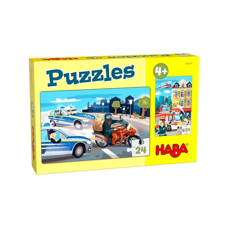 Foto van Haba puzzels in actie