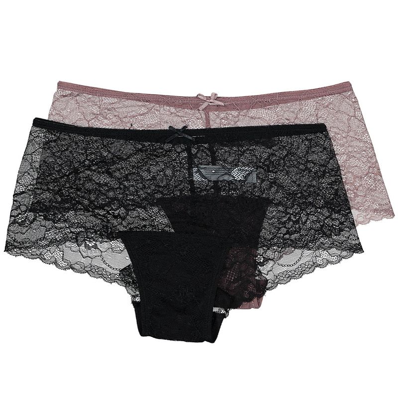 Foto van Dames brazilian high waisted 2-pack