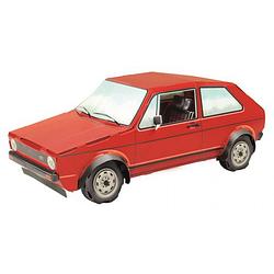 Foto van Franzis modelbouwpakket vw golf gti mk1 karton rood 40-delig