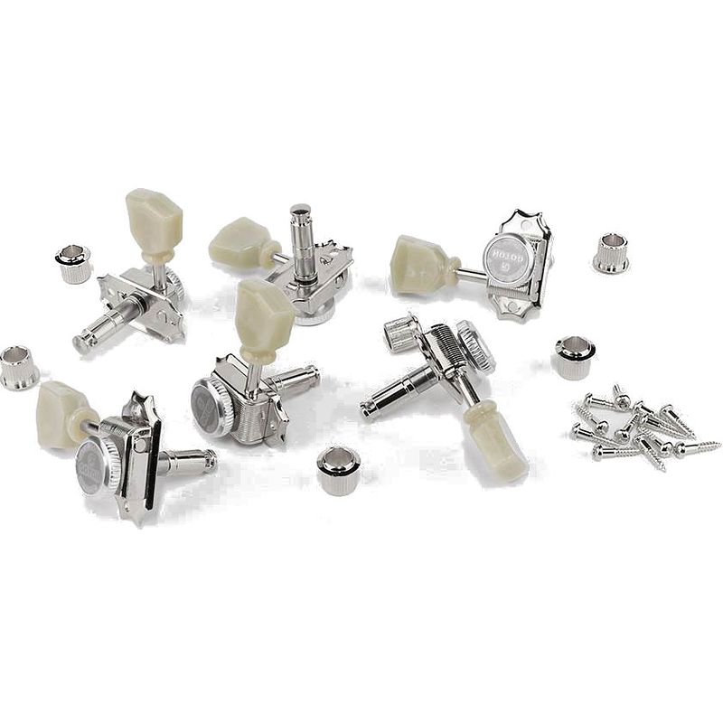 Foto van Gotoh sd-90 keystone mg-t nickel locking stemmechanieken 3x3 (set van 6 stuks)