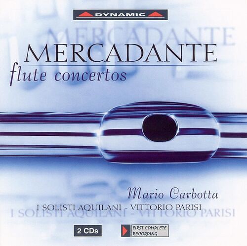 Foto van Mercadante: concertos pour flute - cd (8007144604462)