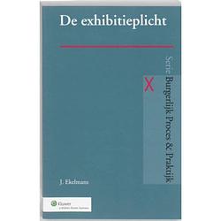 Foto van De exhibitieplicht - burgerlijk proces & praktijk