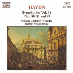 Foto van Symphonies 80:81:99 - cd (0636943411025)