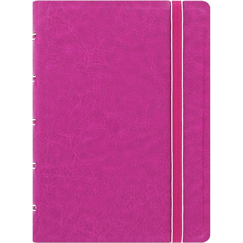 Foto van Filofax notitieboek pocket classic 14,4 x 10,5 cm kunstleer fuchsia