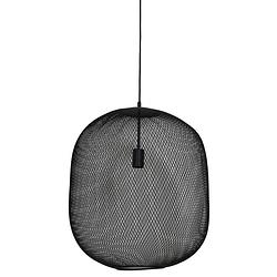 Foto van Light & living - hanglamp reilley - 50x50x56 - zwart