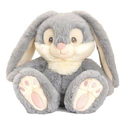 Foto van Keel toys pluche konijn/haas knuffeldier - grijsblauw - zittend - 22 cm - knuffeldier