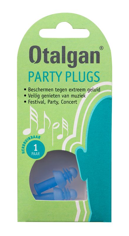 Foto van Otalgan party plugs oordopjes