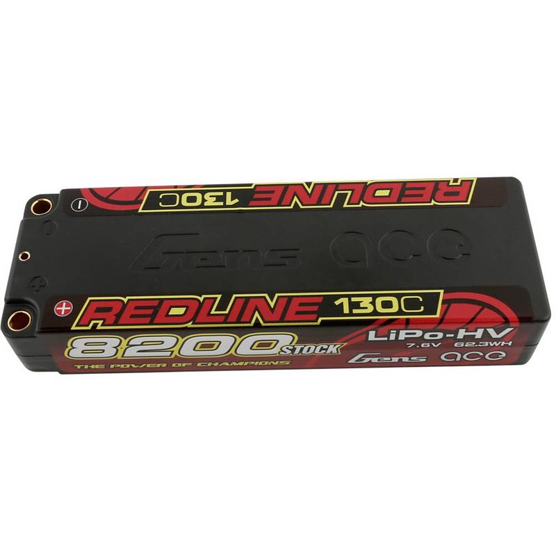 Foto van Gens ace lipo accupack 7.6 v 8200 mah aantal cellen: 2 130 c hardcase