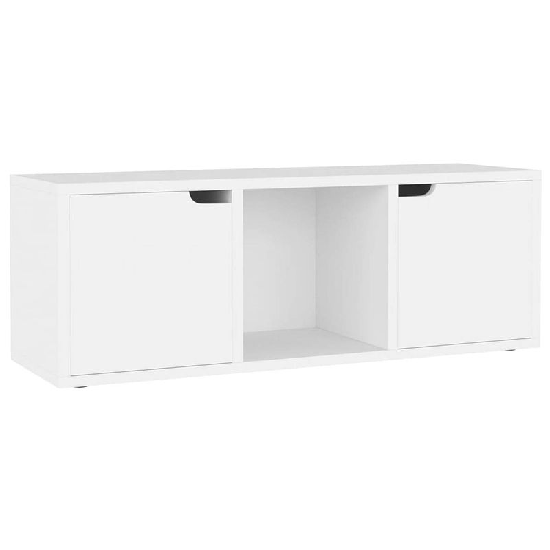 Foto van Vidaxl tv-meubel 88,5x27,5x30,5 cm spaanplaat wit