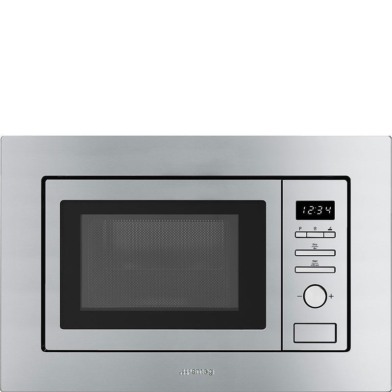 Foto van Smeg fmi020x inbouw combi magnetron rvs