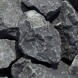 Foto van Intergard breukstenen siersplit zwarte basalt 1000kg.