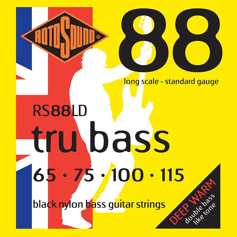 Foto van Rotosound 88ld tru bass 88 basgitaarsnaren 65 - 115 long scale