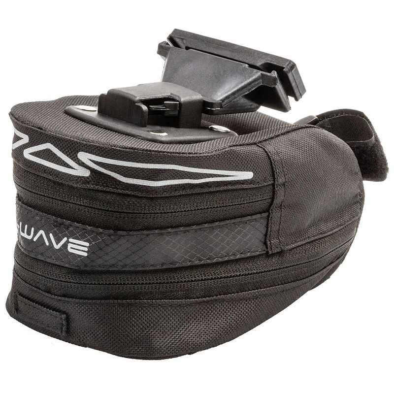 Foto van M-wave zadeltas tilburg l 1,8 liter zwart/grijs