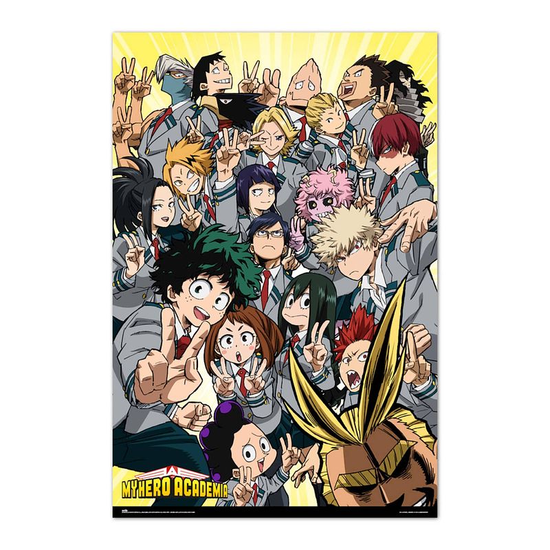 Foto van Grupo erik my hero academia ua class 1-a poster 61x91,5cm