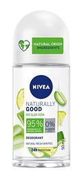 Foto van Nivea naturally good bio aloë vera deodorant roll-on