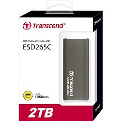 Foto van Transcend esd265c externe usb-c ssd 2 tb