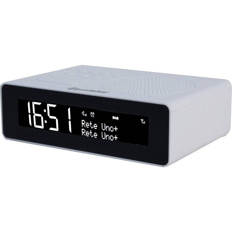 Foto van Roadstar clr-290 white tafelradio dab+ usb, dab+, fm wit