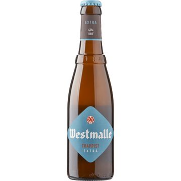 Foto van Westmalle trappist extra bier fles 33cl bij jumbo