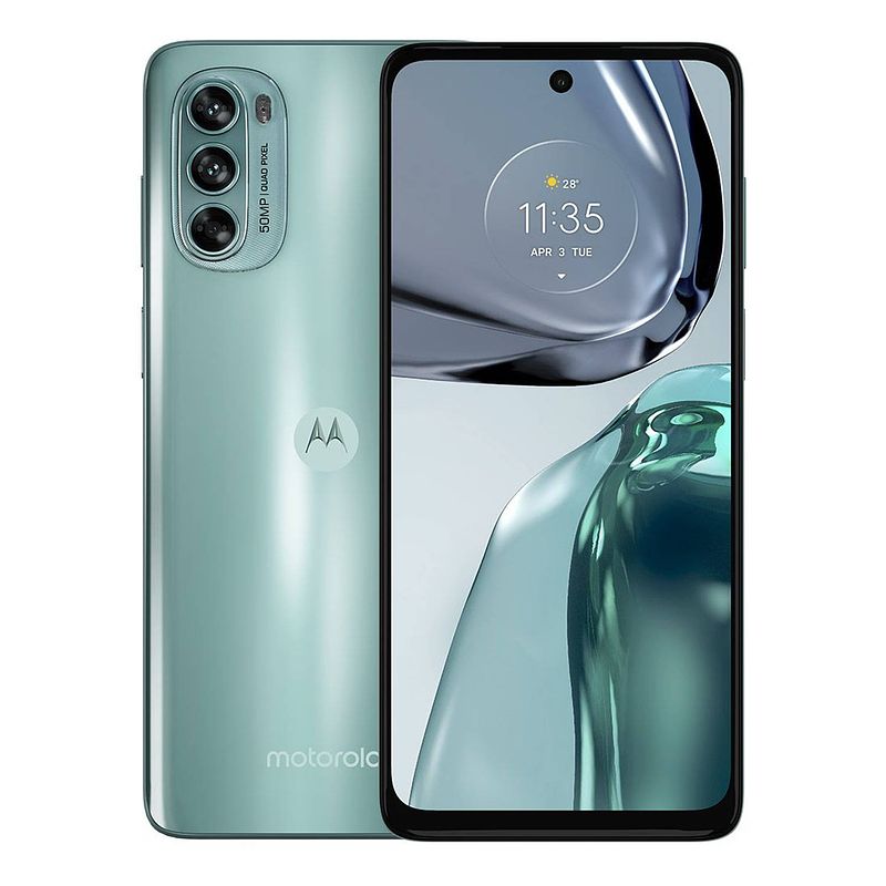 Foto van Motorola moto g62 5g 128gb blauw