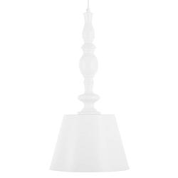 Foto van Beliani fluvia - hanglamp-wit-metaal