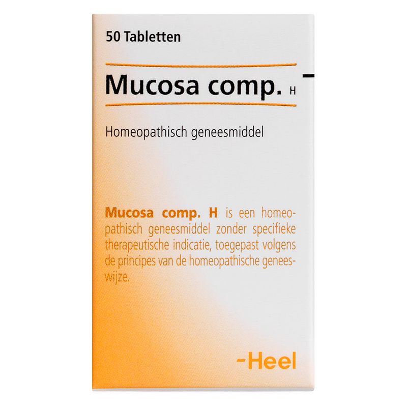 Foto van Heel mucosa compositum h tabletten 50st