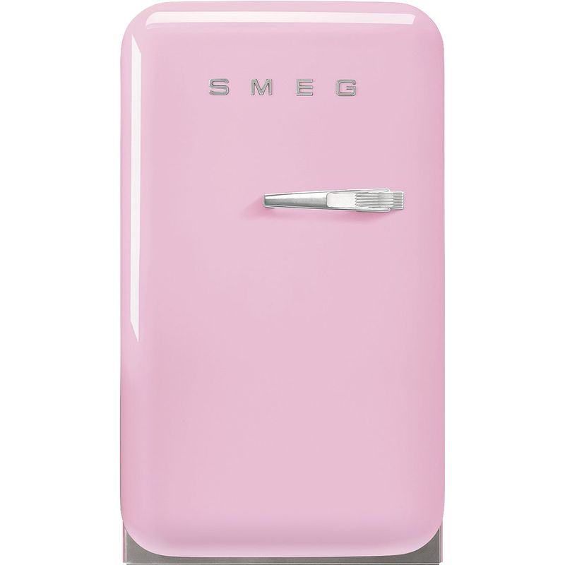 Foto van Smeg fab5lpk5 minikoelkast roze