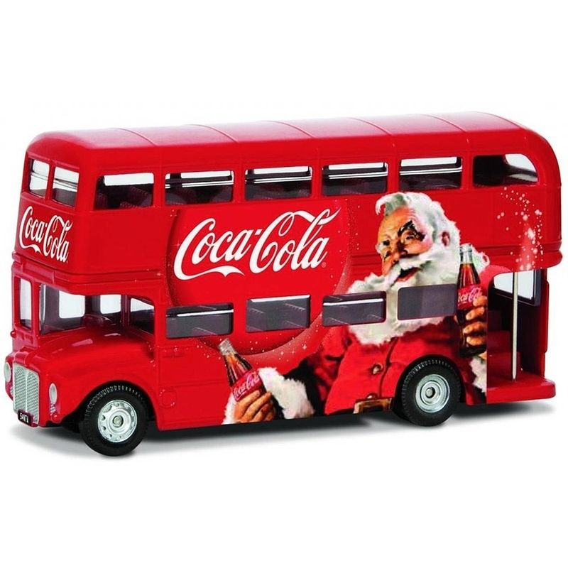 Foto van My village - coca-cola london bus 1:64 kerst