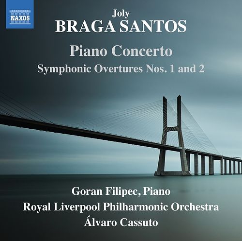 Foto van Santos: piano concerto - symphonic overtures nos. 1 and 2 - cd (0747313390373)