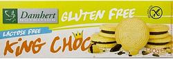 Foto van Damhert gluten free king choc koeken lactose free