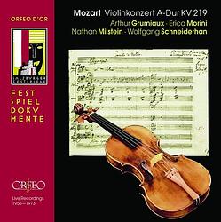 Foto van Mozart: violinkonzert a-dur kv 219 - cd (4011790713229)