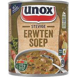 Foto van Unox soep in blik stevige erwtensoep 800ml bij jumbo
