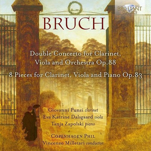 Foto van Bruch: double concerto for clarinet, viola and orc - cd (5028421956732)