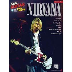 Foto van Hal leonard - nirvana easy guitar play-along