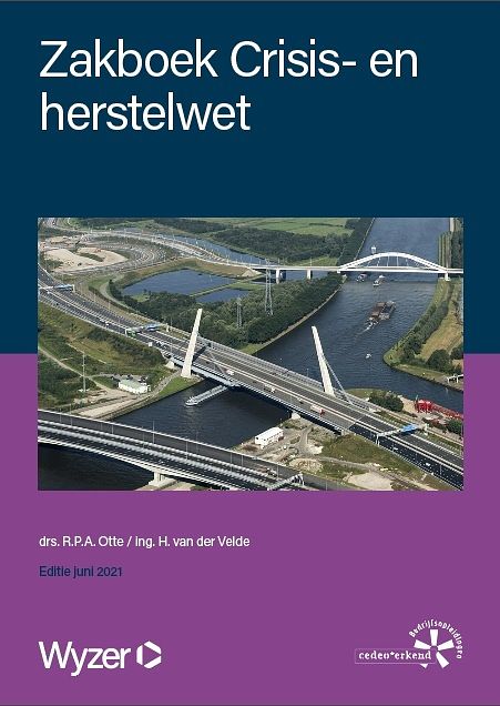 Foto van Zakboek crisis- en herstelwet - h. van der velde, r.p.a. otte - paperback (9789086351442)