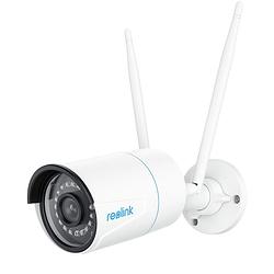 Foto van Reolink w320 5mp beveiligingscamera voor buiten, 2.4/5ghz wifi, slimme detectie,30 meter nachtzicht ip-camera wit